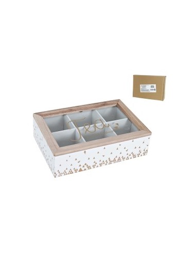 CAJA  CARLO RECTANGULAR 24X16X7CM