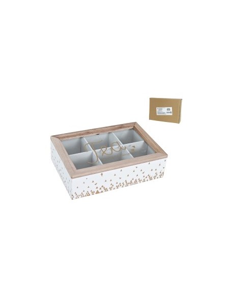 CAJA  CARLO RECTANGULAR 24X16X7CM