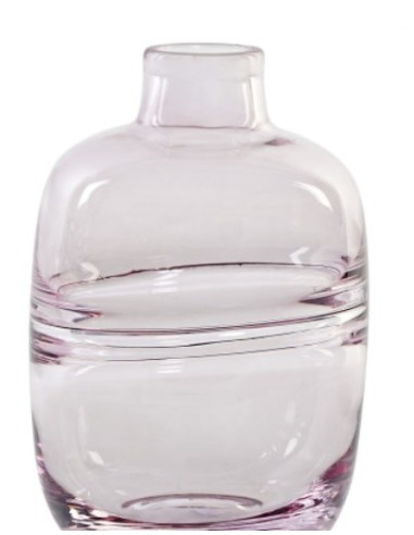 JARRON CRISTAL 12X12X18 12 ROSA