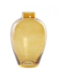 JARRON CRISTAL 10X10X15 AMBAR
