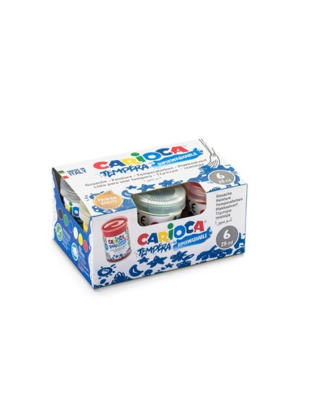 TEMPERAS 6 UND 35GR SURTIDO