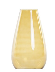 JARRON CRISTAL 15X15X25 AMBAR