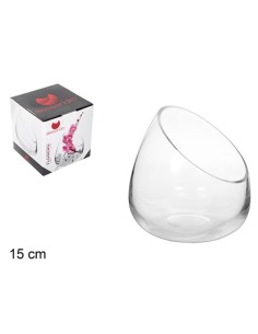 FLORERO CRISTAL 11,5x9,5x14CM