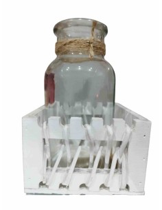 CAJA MADERA BOTECITO  9X9X13CM