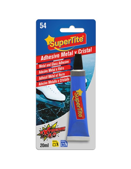 PEGAMENTO Nº54 ADHESIVO METAL Y CRISTAL