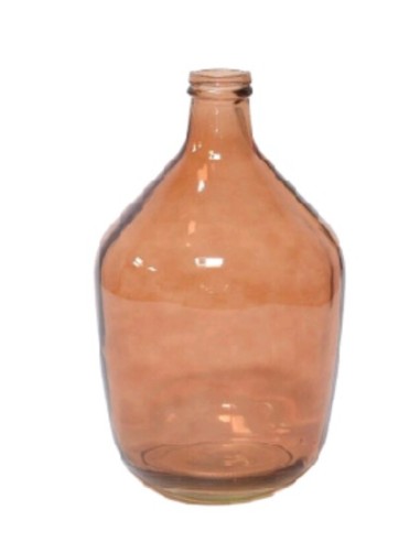 JARRON VIDRIO RECICLADO (M arron) (23*38)