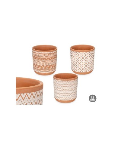 MACETA COLOR TERRACOTA SURT 3 CERAMICA