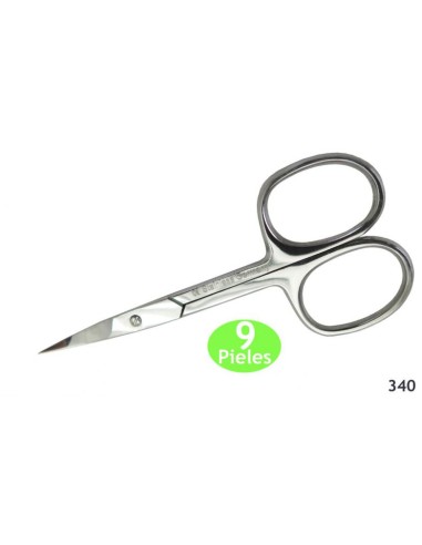 TIJERA PIELES INOX 9 CM