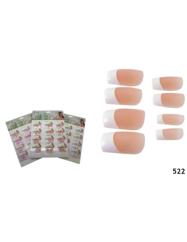 UÑAS ARTIFICIAL LISAS MELOCOTON