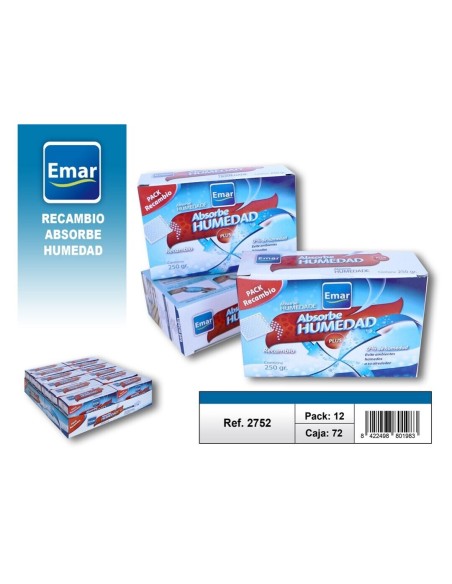 ABSORBE HUMEDAD 250G RECAMBIO