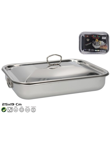 RUSTIDERA CON TAPA 25X19 CM