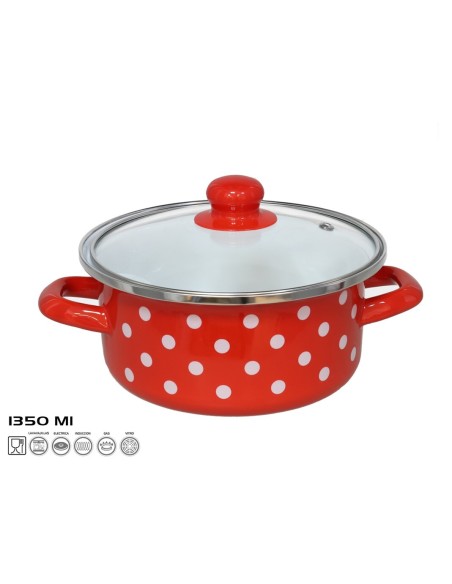 CACEROLA MOD. JAEN 1350ML 18X8 CM