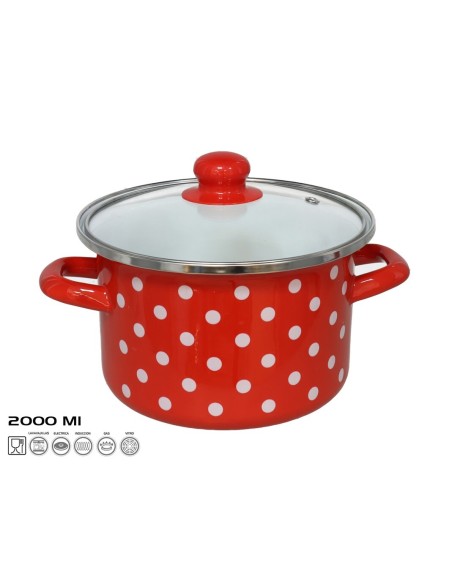 OLLA MOD. MALAGA 2000ML 18X11 CM