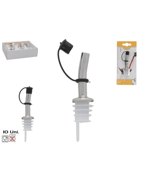 TAPON VINO CON VERTEDOR 10X2 CM