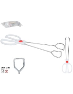 PINZA DE COINA ERIC 30X8 CM BLANCO