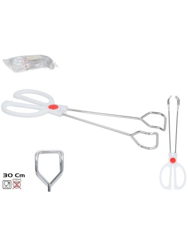 PINZA DE COINA ERIC 30X8 CM BLANCO