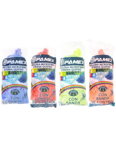 FREGONA MICROFIBRA ETERNA PAMEX COLORES