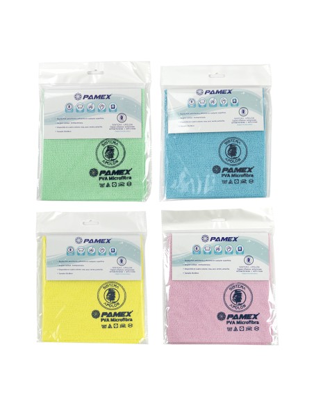 PAÑO MICROFIBRA PVA 35X38 CM UNITARIO CAJA EXPOSIT