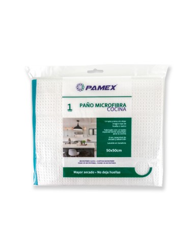 PAÑO MICROFIBRA 50X50CM CONCINA UNITARIO