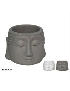 MACETERO BUDA BRILLO 15X11CM  SURTIDOS