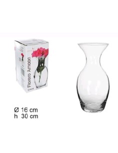 FLORERO CRISTAL AMOON 16X30CM