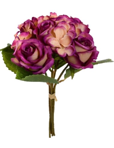 ATADO ROSAS-HORTENSIA (A) X 5-30CM (VIO)