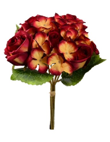 ATADO ROSAS-HORTENSIA (A) X 5-30CM (RJ)