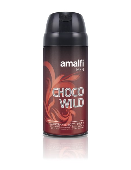 DESODORANTE SPRAY CHOCO WILD 210 8 UND AMALFI