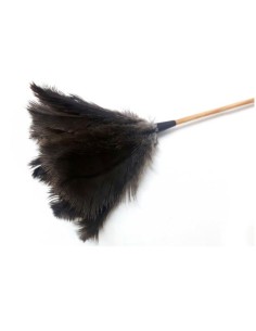 PLUMERO AVESTRUZ S/M VARILLA MADERA