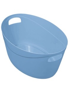 CESTO MULTIUSOS OVALADO 37L. AZUL