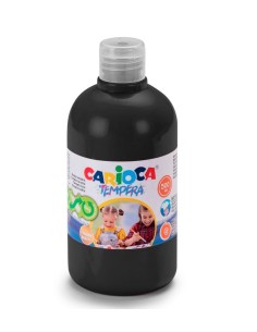 TEMPERA 500ML NEGRO