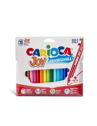 ROTULADORES 18 JOY SUPERWASHABLE CARIOCA