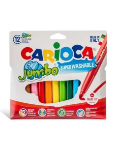 ROTULADORES JUMBO 12 CARIOCA