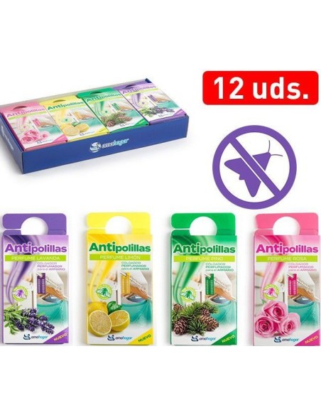 ANTIPOLILLAS COLGADOR PERFUMADOR SURT.