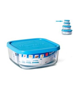 FIAMBRERA 10X10CM CUADRADA AZUL