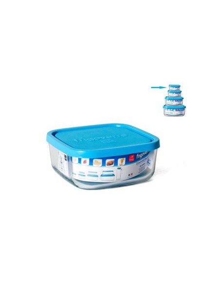 FIAMBRERA 10X10CM CUADRADA AZUL