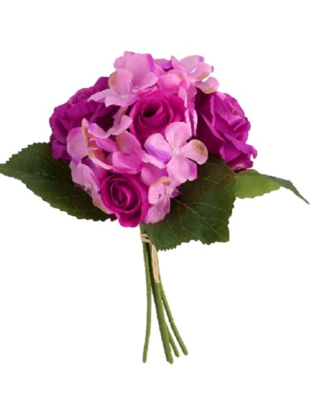 RAMO ATADO ROSAS-HORTENSIA X MALVA