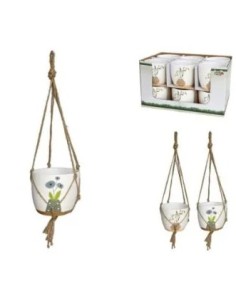 MACETERO COLGAR SISI 12X10CM 2 SURTIDOS