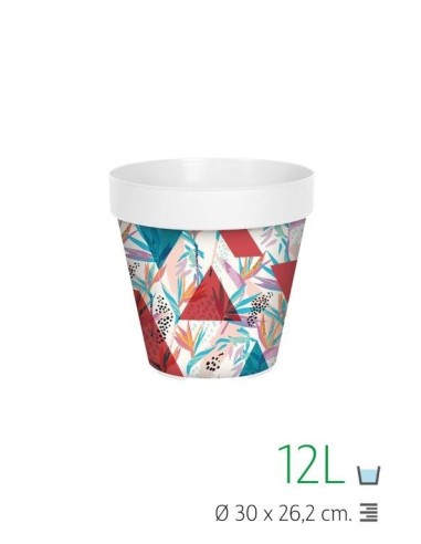 MACETA LISA 30 CM IML BAMBU