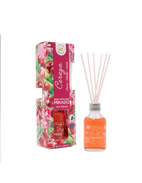 CAJ.12 MIKADO INTENSE 100ML CEREZA