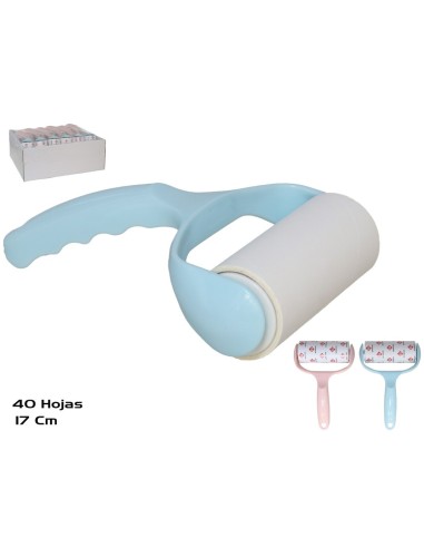 RODILLO QUITAPELUSAS 40 HOJAS 17 CM