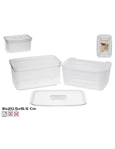 CAJA FRIGO 5,6 L 31X20,5X15,5 CM ACRILICO