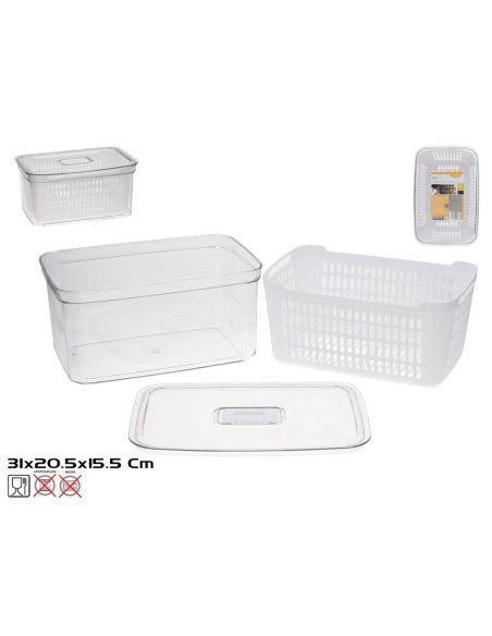 CAJA FRIGO 5,6 L 31X20,5X15,5 CM ACRILICO