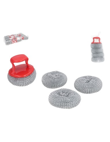 SET 4 ESTROPAJOS 7,5X7,5CM