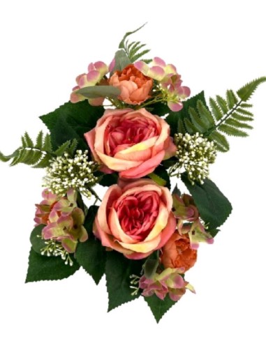 R.U/C.ROSAS X7 NARANJA 50cm