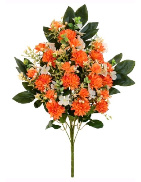 CONJUNTO CRISANTEMO (A) X 11- NARANJA