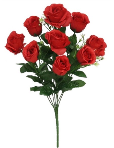 RAMO CAPULLOS-ROSAS X 9-47 CM