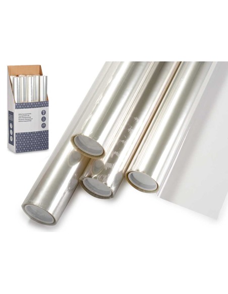 ROLLO BIOFLOR 62X2500CM TRANSPARENTE