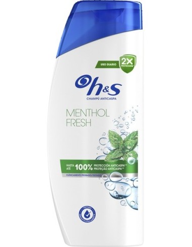 H S CHAMPU 360 ML MENTHOL FRESH NEW ES/PT