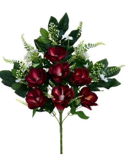 CONJUNTO MAGNOLIA X 12 59CM ROJO